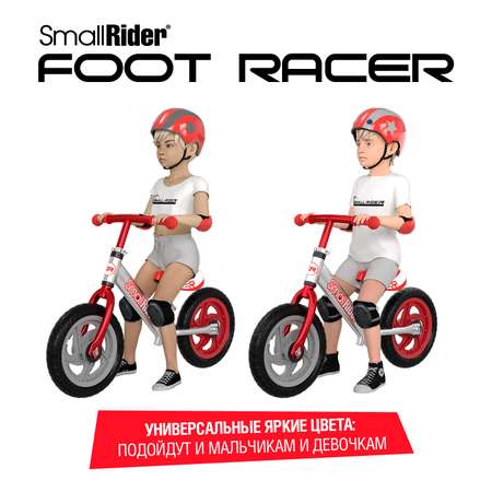 Беговел Small Rider Foot Racer 3 Eva серебро-красный