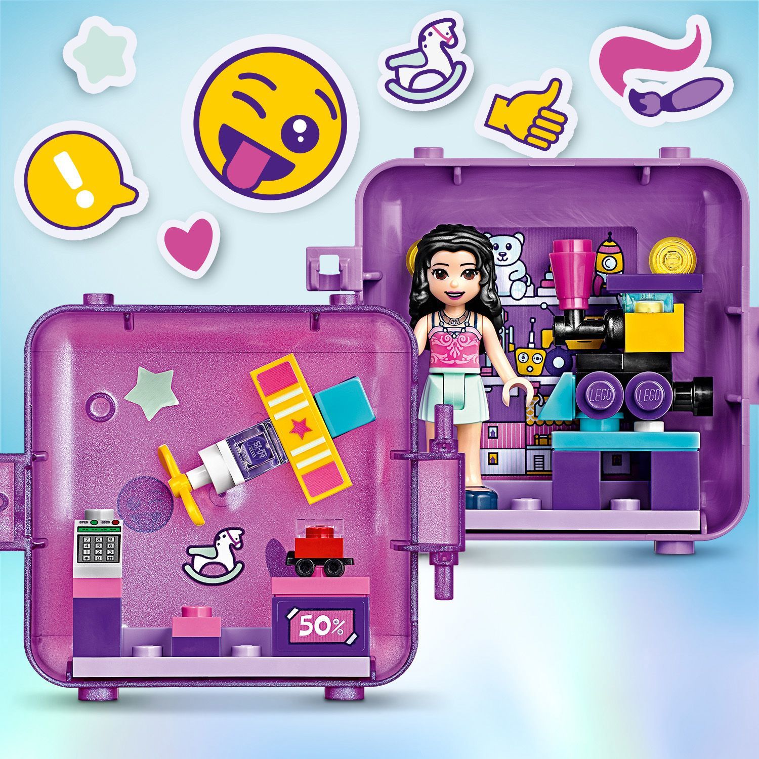 Конструктор LEGO Friends Игровая шкатулка Покупки Эммы 41409 - фото 4