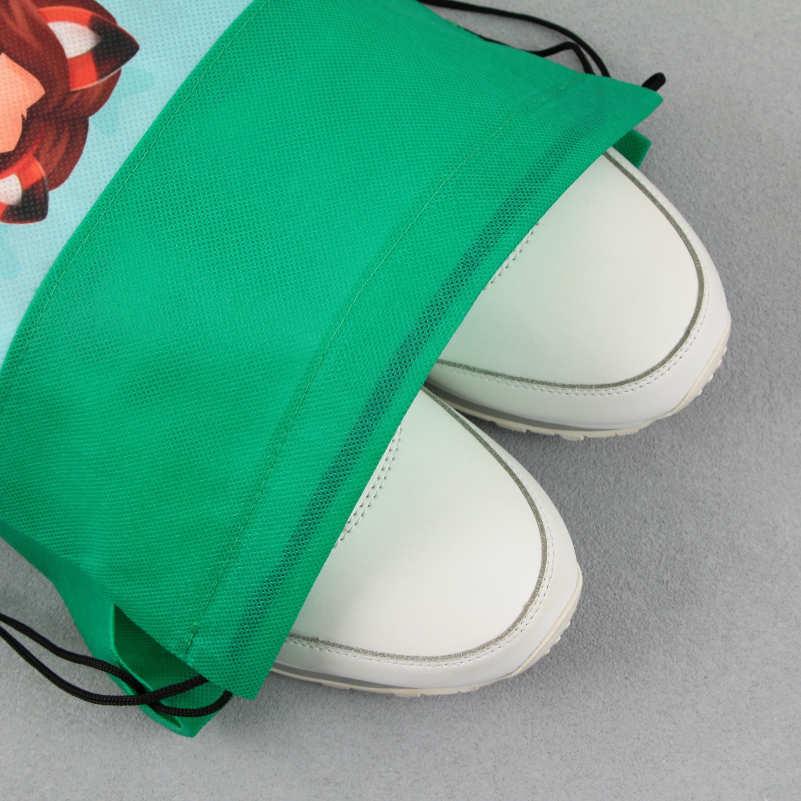 Сумка ArtFox STUDY для обуви «Девочка с лисёнком» нетканное полотно размер 41х31 см - фото 5