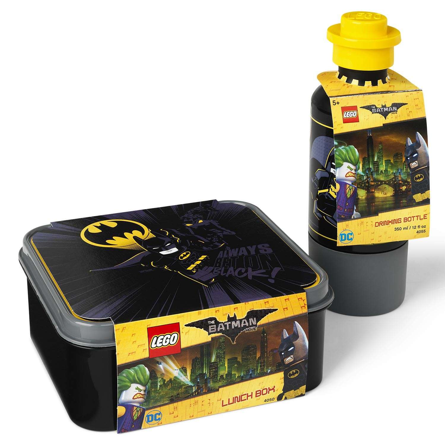 Ланч бокс LEGO и бутылочка Batman - фото 1