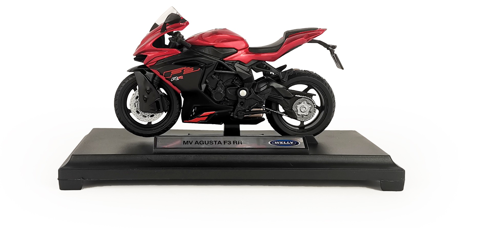 Мотоцикл Welly 1:18 MV Agusta F3RR красный 12861PW - фото 3