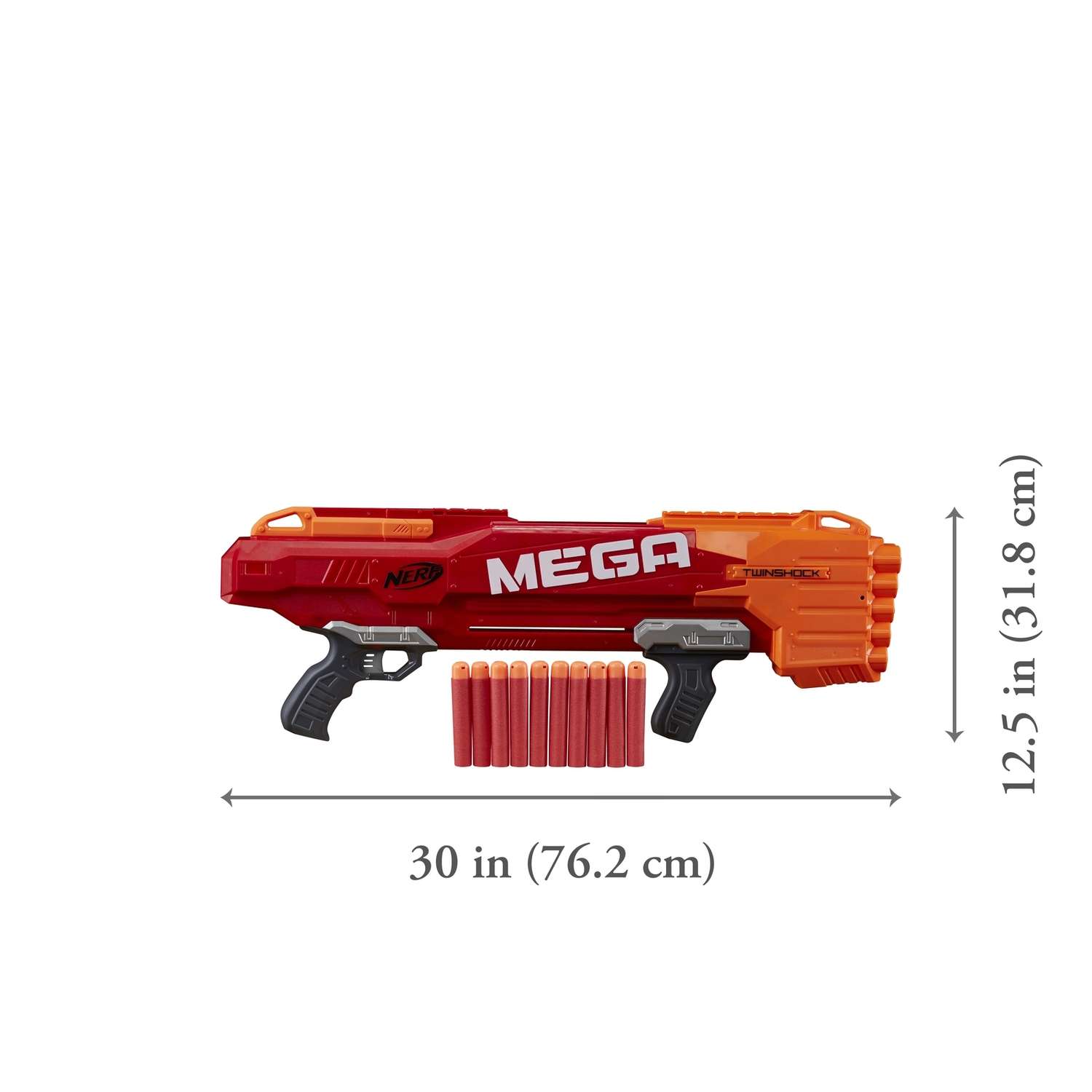 Бластер Nerf Мега Твиншок - фото 11