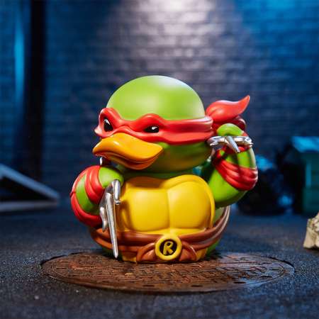 Фигурка Ninja Turtles(Черепашки Ниндзя) Утка Tubbz Рафаэль Boxed Edition без ванны