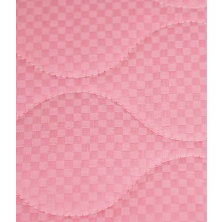 Подушка Selena стеганая 70х70 см EL AMOR розовый сатин лебяжий пух
