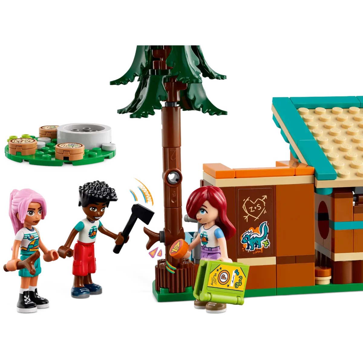 Конструктор LEGO Friends Уютные коттеджи у костра 42624 - фото 3