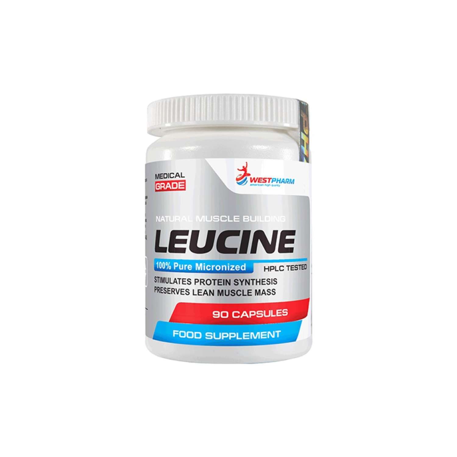 Аминокислоты WESTPHARM Leucine 90 капсул - фото 1