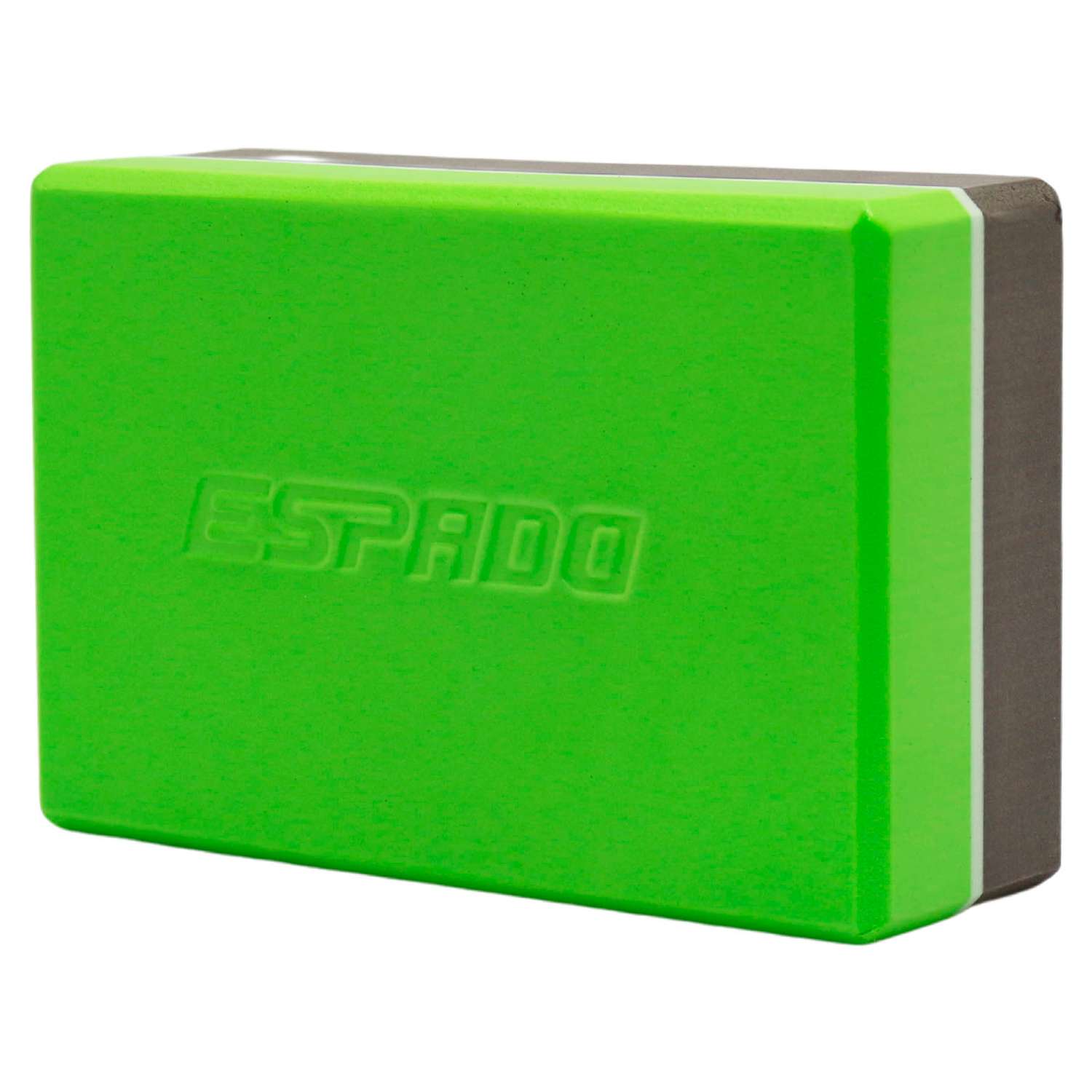 Блок для йоги Espado серо-зеленый ES2722 - фото 4