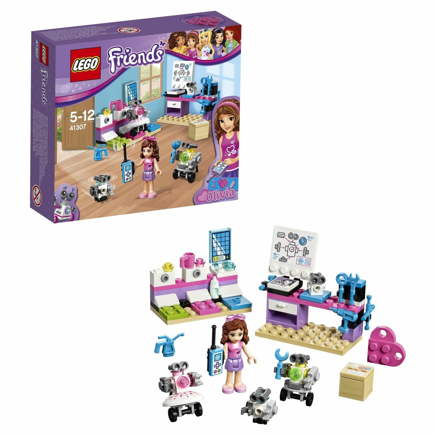 Конструктор LEGO Friends Творческая лаборатория Оливии (41307) - фото 1