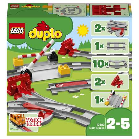 Конструктор LEGO DUPLO Town Рельсы (10882)