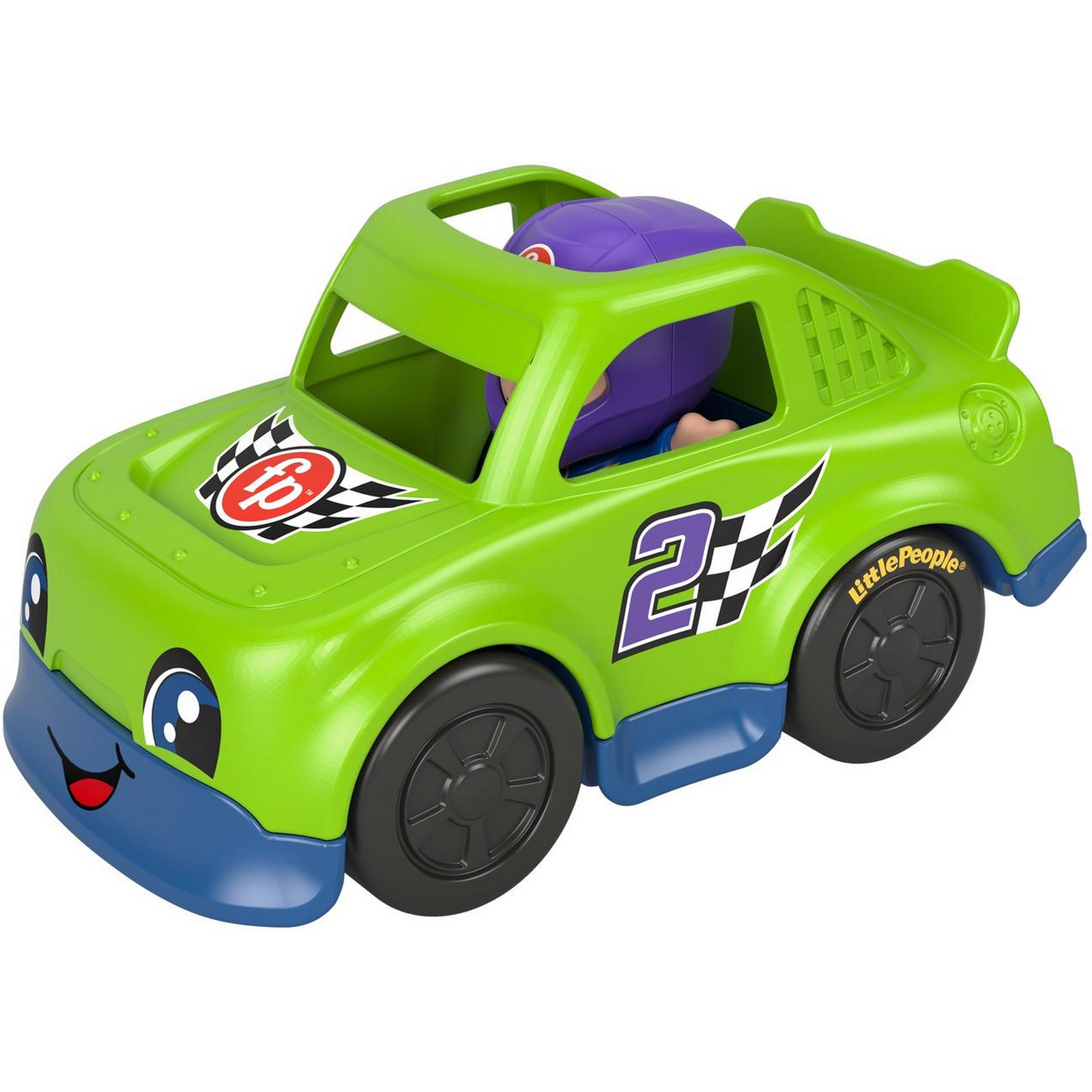 Игрушка Fisher Price Гоночный автомобиль с фигуркой GTT71 - фото 6