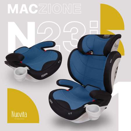 Автокресло Nuovita Maczione N23i-1 Голубой