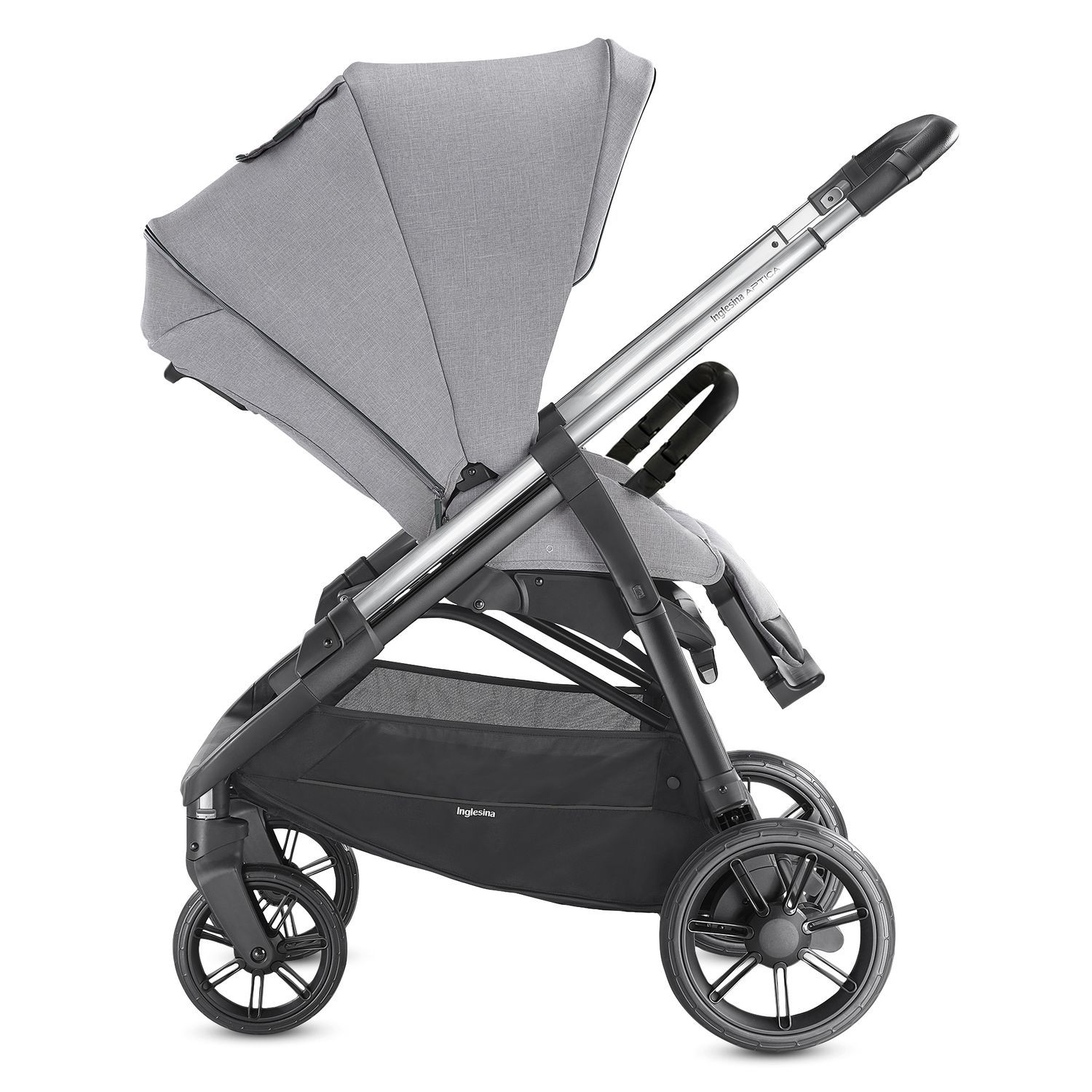 Коляска 2в1 Inglesina Aptica System Duo Silk Grey - фото 6