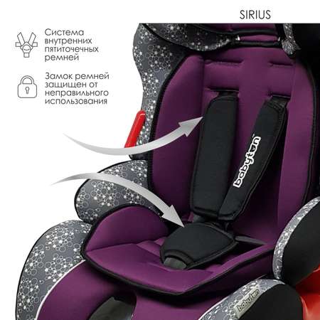 Автокресло Babyton Sirius I/II/III Magic