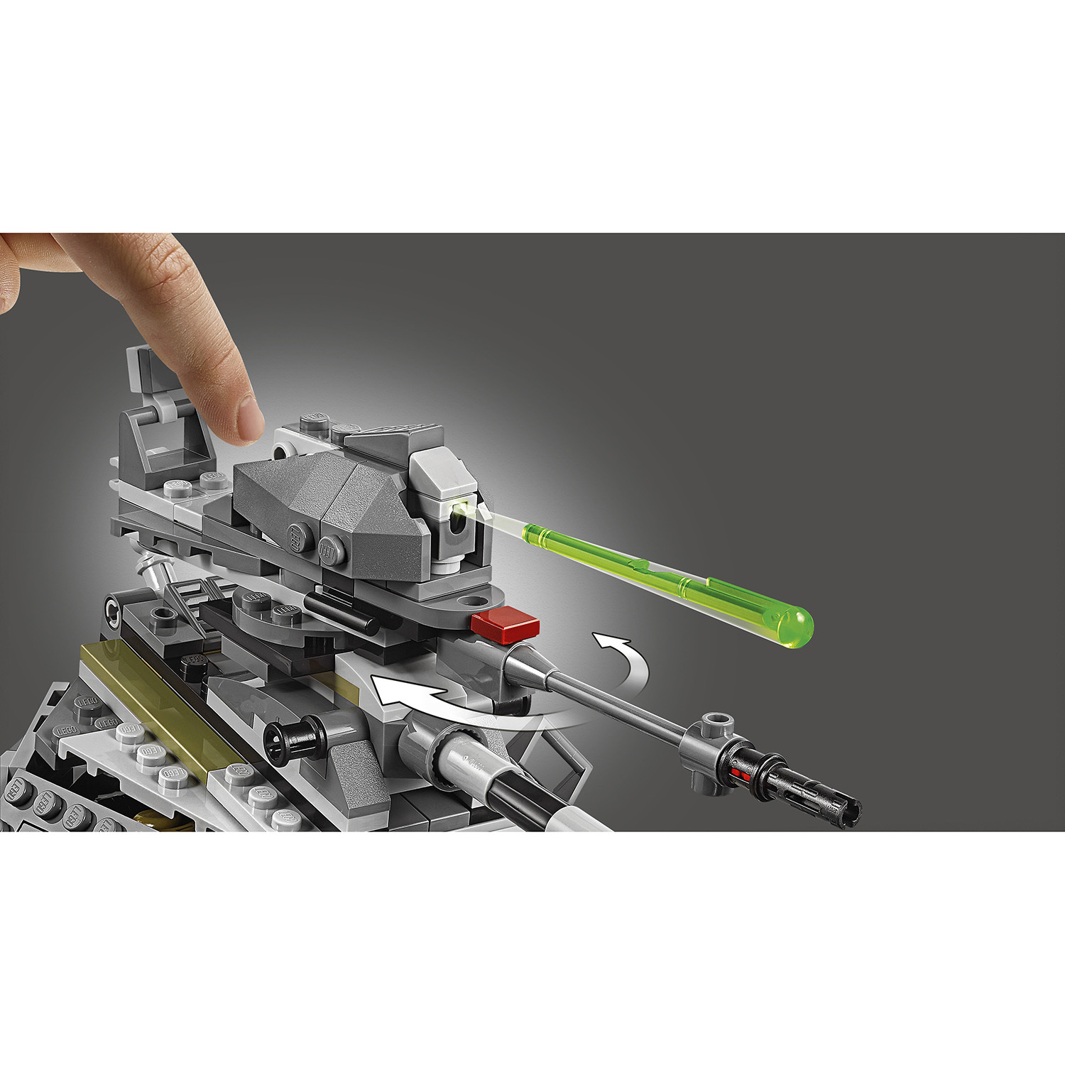 Конструктор LEGO Star Wars Шагающий танк блочный - фото 11