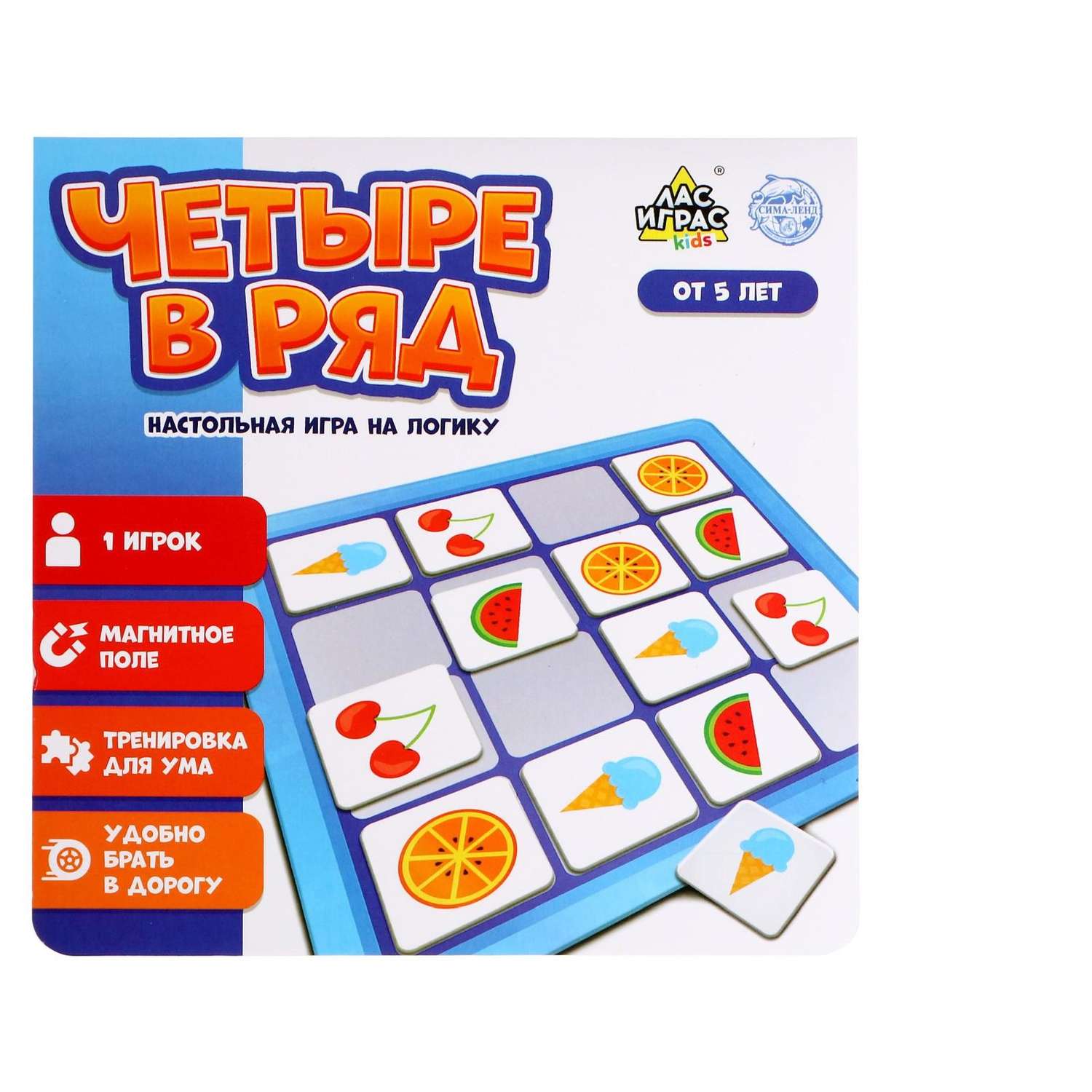 Настольная игра Лас Играс KIDS Четыре в ряд - фото 2