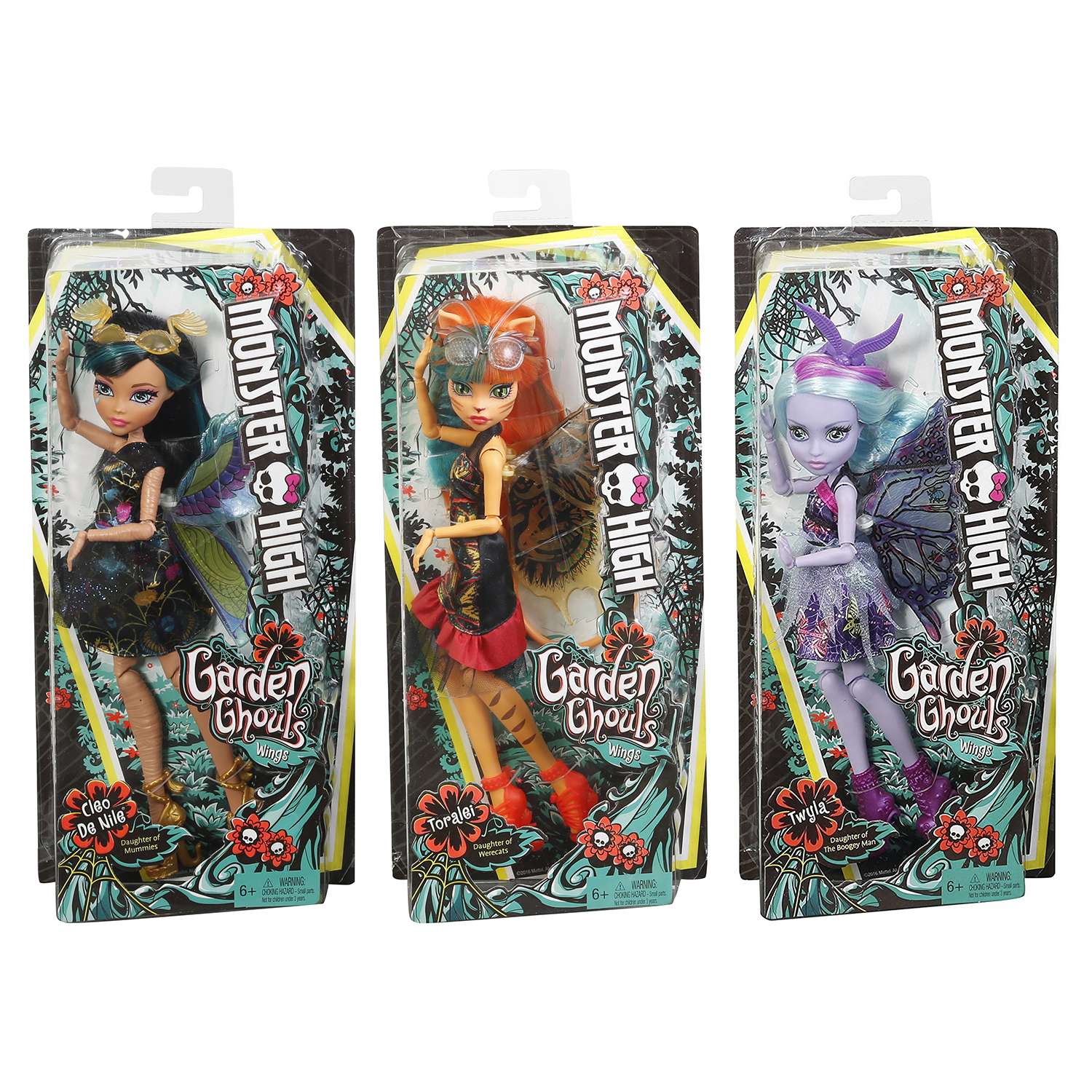 Мини-кукла Monster High Цветочные монстряшки в ассортименте FCV52 - фото 2
