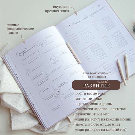 Фотоальбом-дневник Moms Recordbook Пшеница