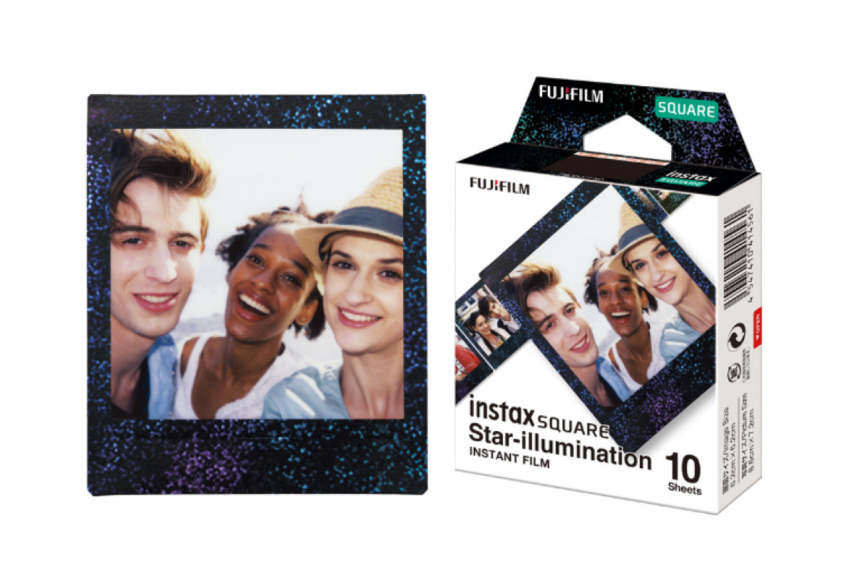 Картридж для камеры FUJIFILM Colorfilm Instax SQUARE Star-illumination 10 снимков - фото 2