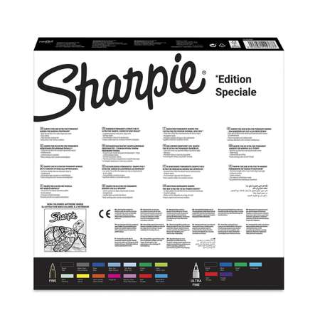 Набор для творчества PAPER MATE Sharpie Черепаха 20цветов 1396462