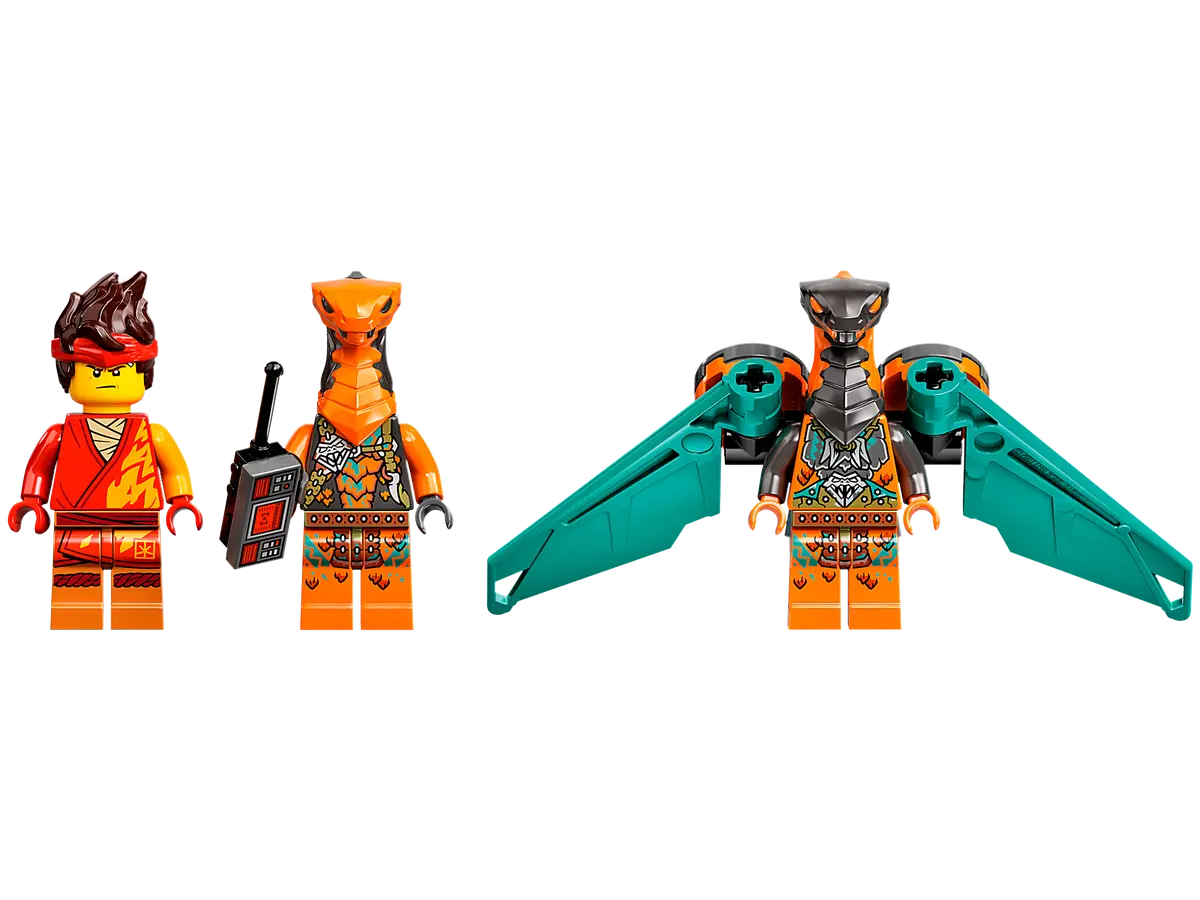 Конструктор LEGO Ninjago Огненный дракон ЭВО Кая 71762 - фото 4