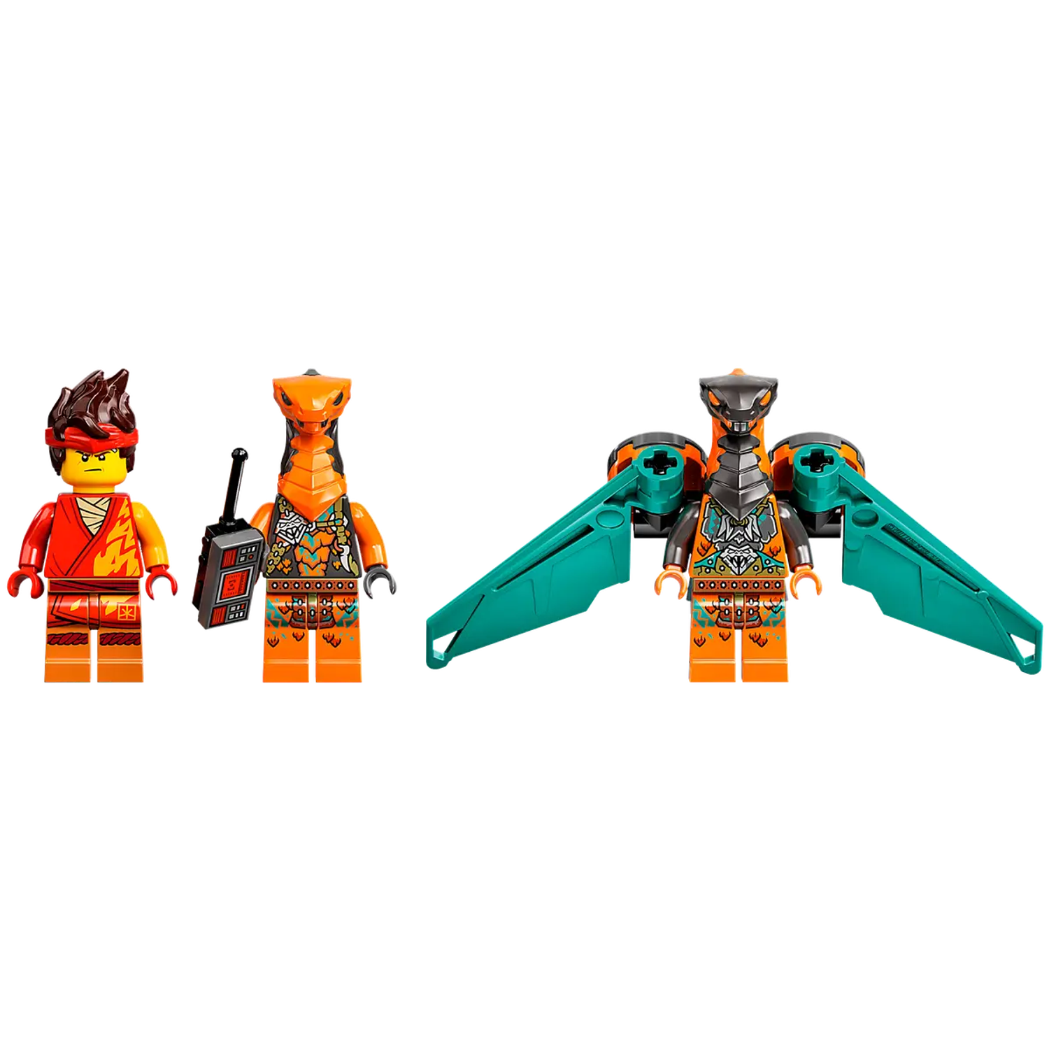 Конструктор LEGO Ninjago Огненный дракон ЭВО Кая 71762 - фото 4