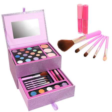 Набор косметики для девочек Зефирка Серия Glowgirl подарочный набор Восхитительный розовый