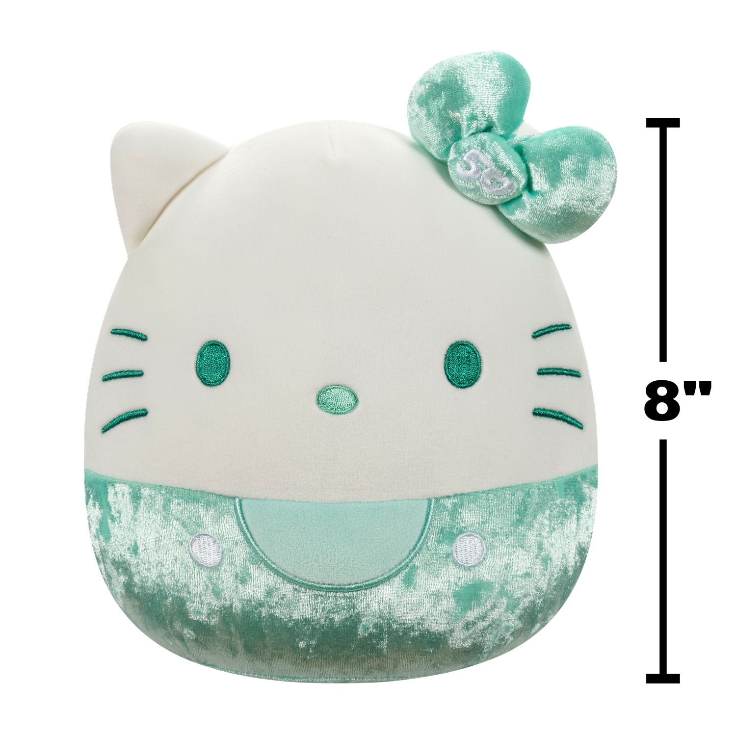 Игрушка мягкая Squishmallows Мятная китти - фото 5