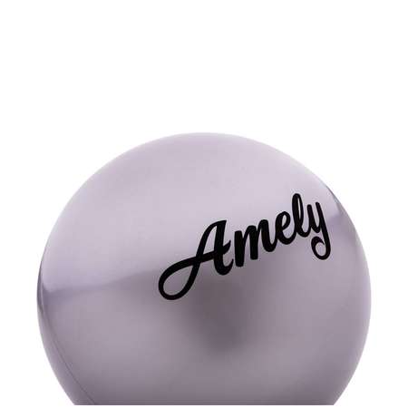 Мяч Amely для художественной гимнастики AGB-101-19-silver