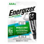 Аккумулятор ENERGIZER 800мАч LR03 AAA FSB 2 шт