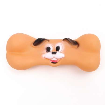 Игрушка Пижон пищащая «Веселая косточка» для собак 16 см
