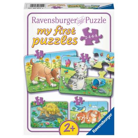 Пазл-игра Ravensburger Милые животные 8элементов 06951