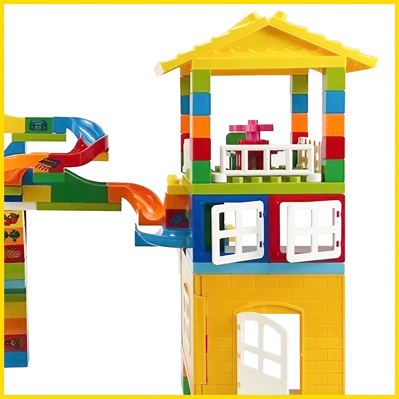 Игрушка LX Конструктор Duplo Дупло Парк развлечений - фото 7