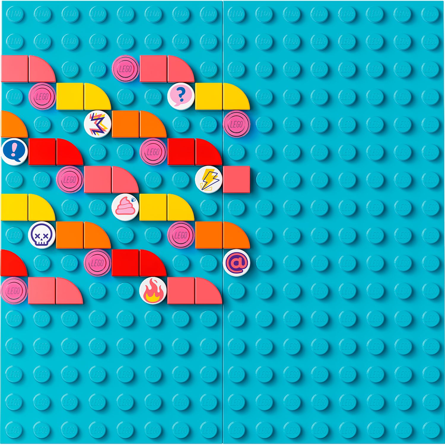 Конструктор LEGO Dots Большой набор бирок для сумок надписи 41949 - фото 5