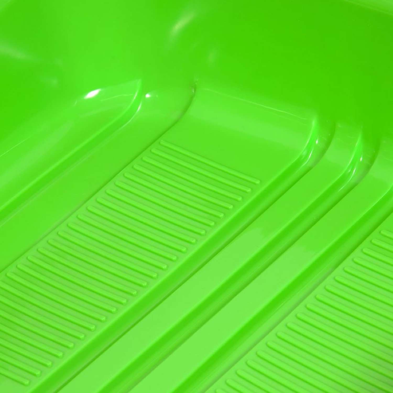 Санки ледянка 90 см Green Plast пластиковая большая детская цвет салатовый - фото 8