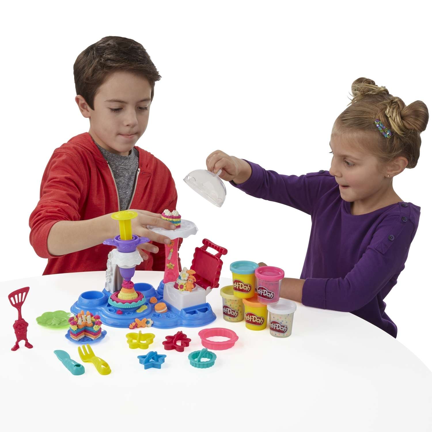 Набор пластилина Play-Doh Сладкая вечеринка 5цветов B3399EU6 - фото 3