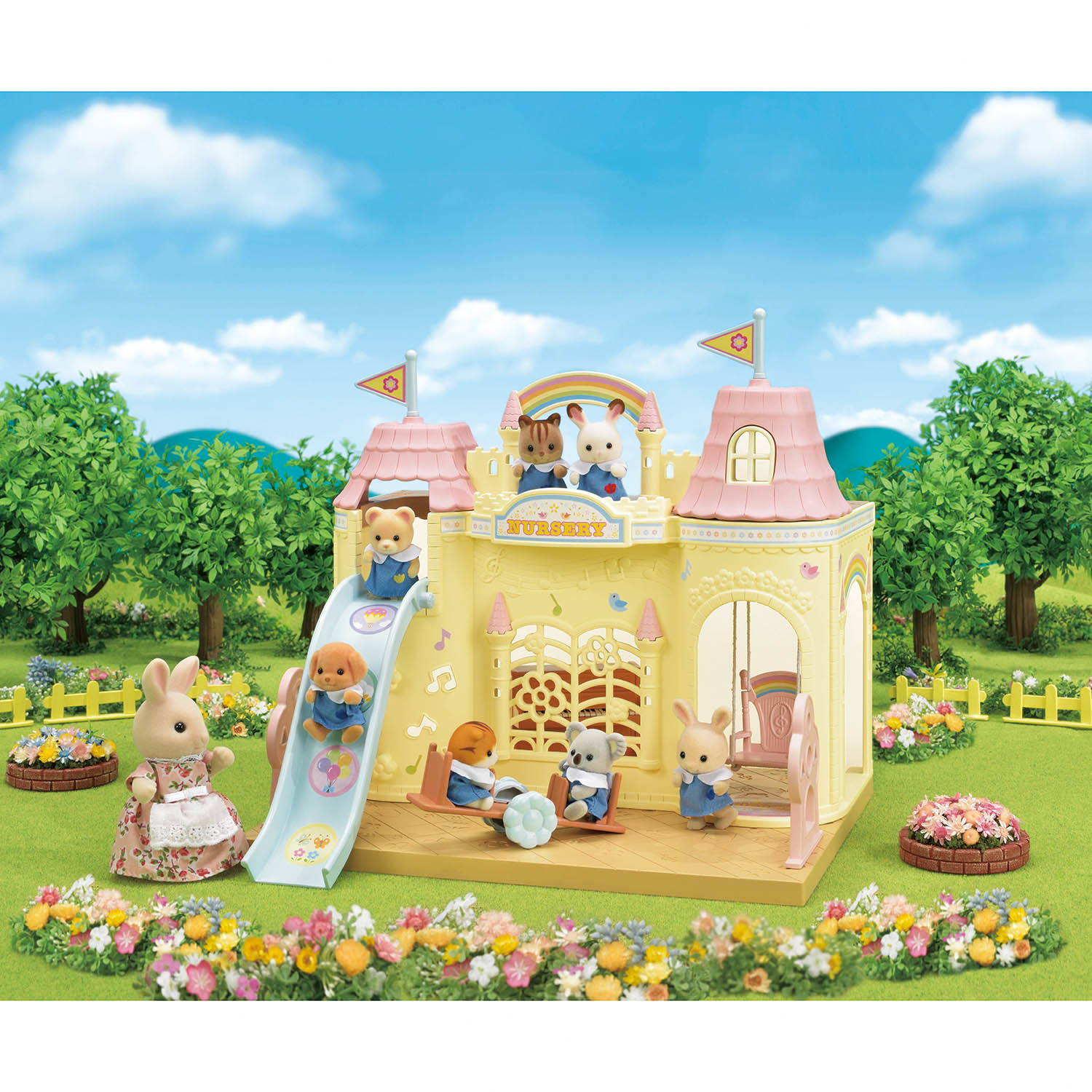 Набор Sylvanian Families Игровая площадка Дворец 5316 - фото 8