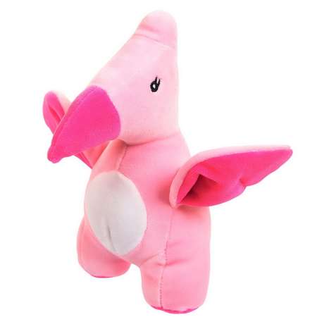 Мягкая игрушка ABtoys Dino Baby Динозаврик розовый