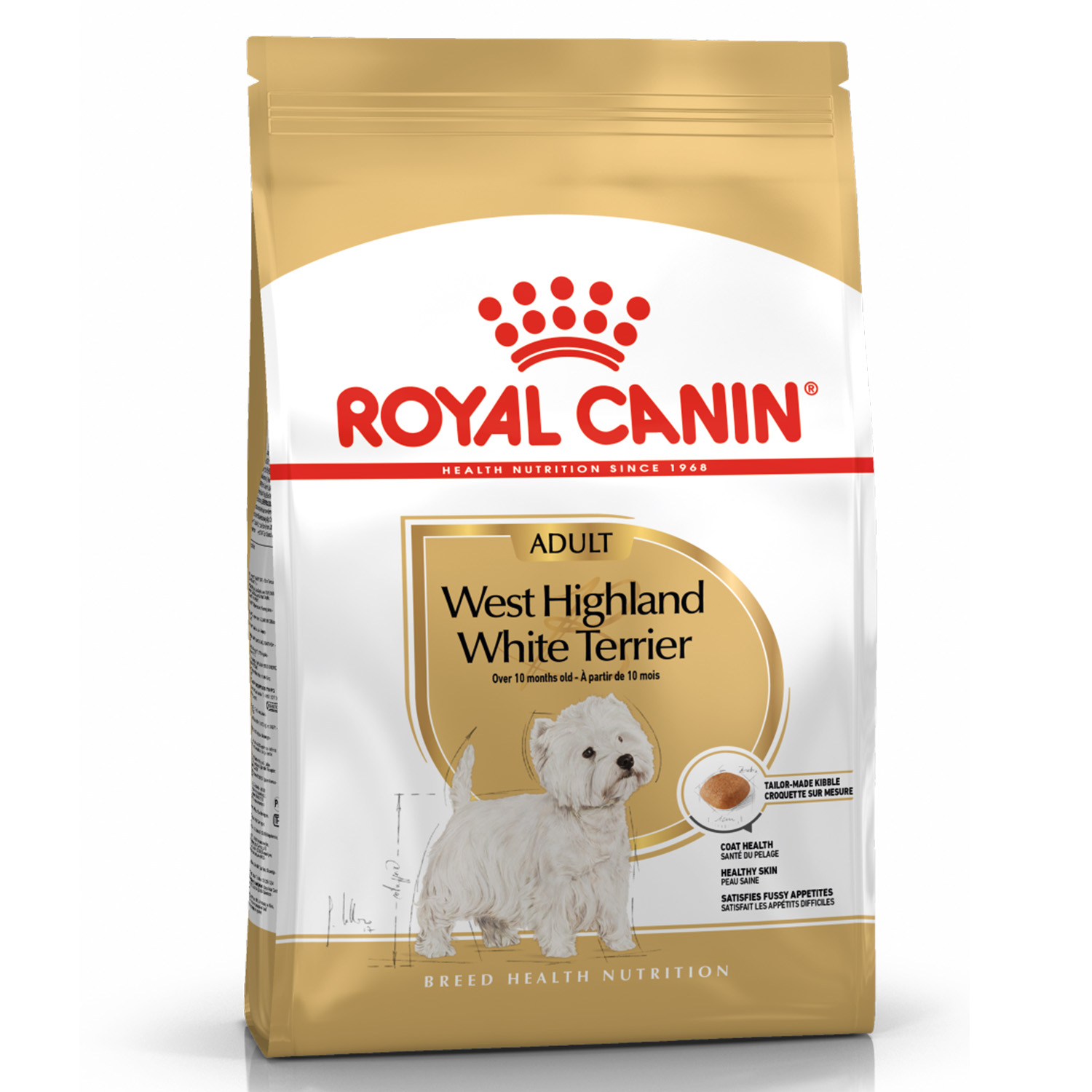 Корм для собак ROYAL CANIN West Highland White Terrier породы Вест-Хайленд Уайт терьер 1.5кг - фото 2