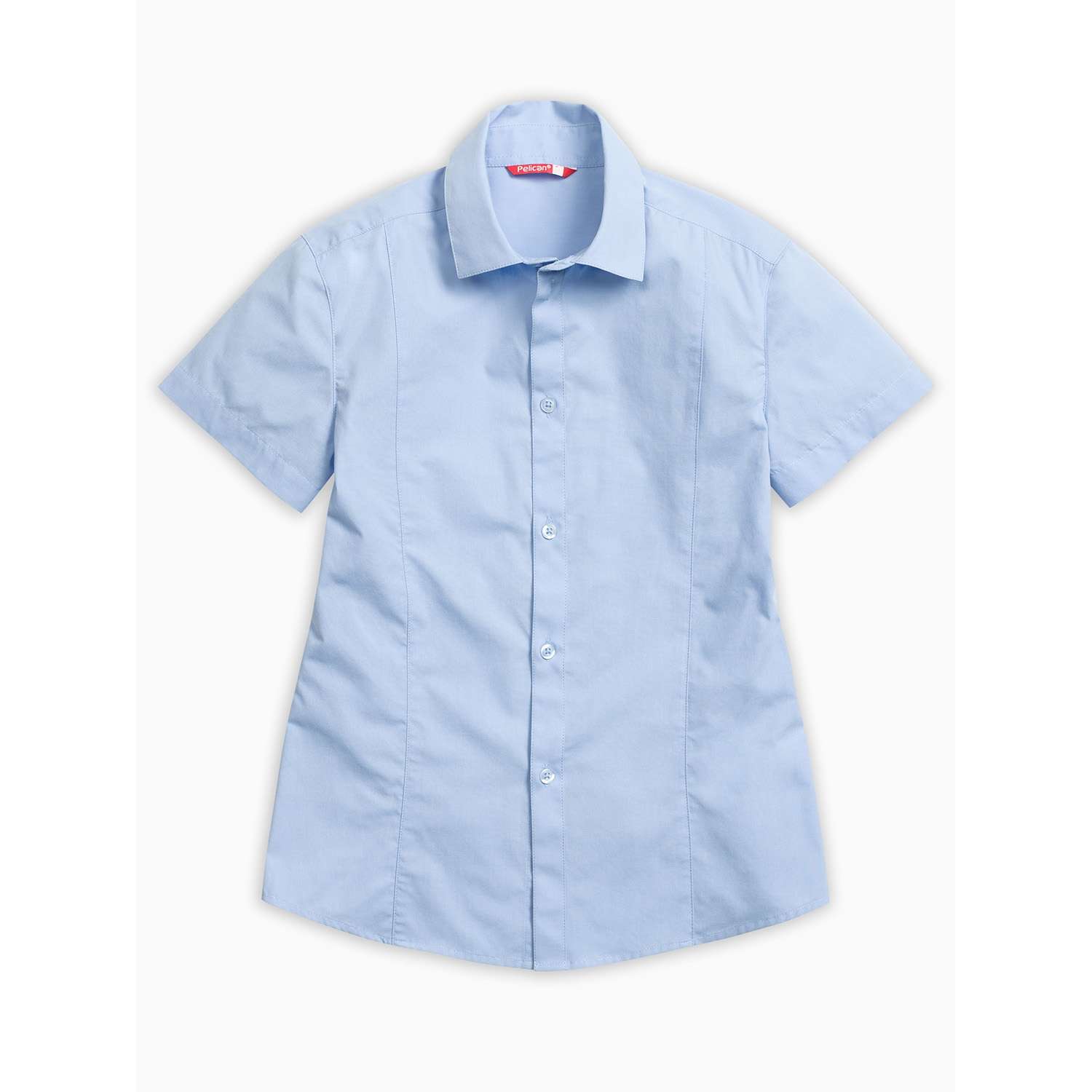 Рубашка PELICAN BWCT8056/Голубой(9) - фото 2