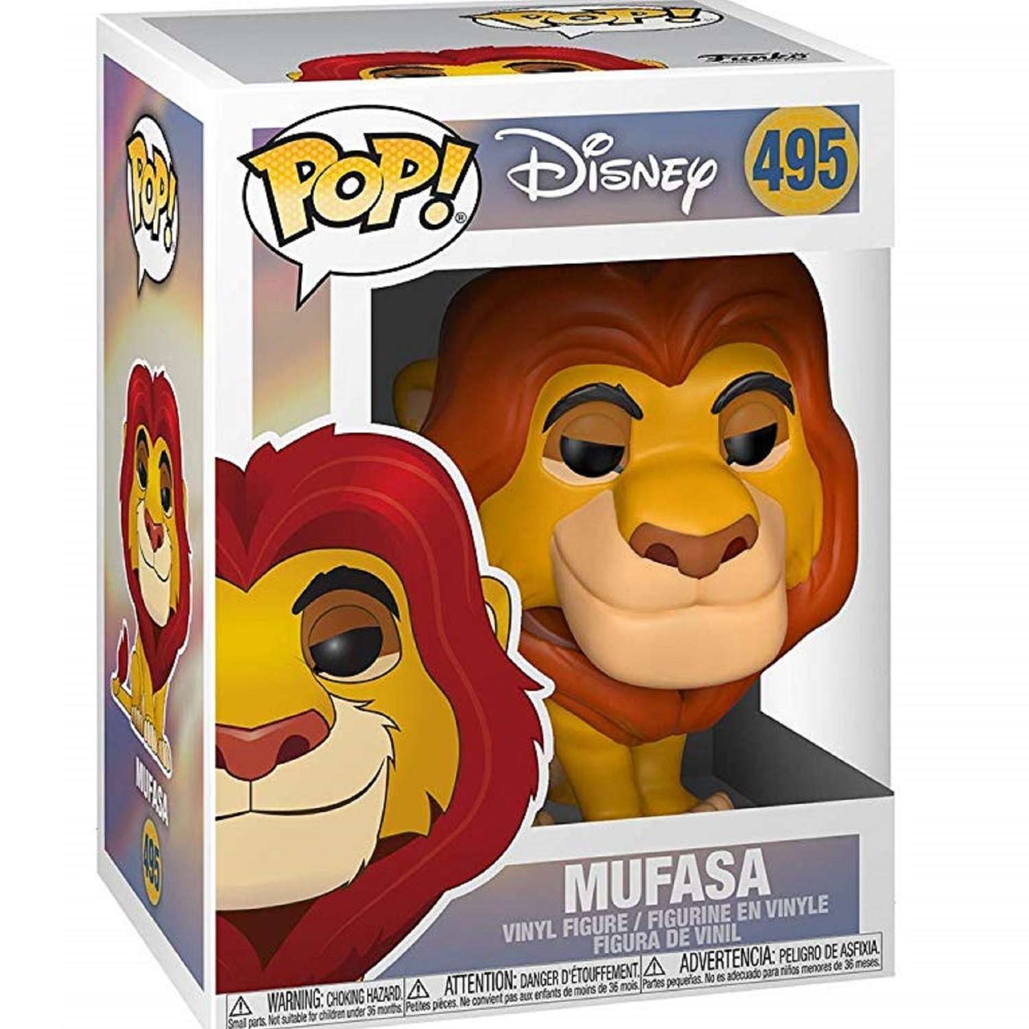 Фигурка Funko Funko Pop vinyl Disney Король лев Mufasa Fun1812 - фото 2