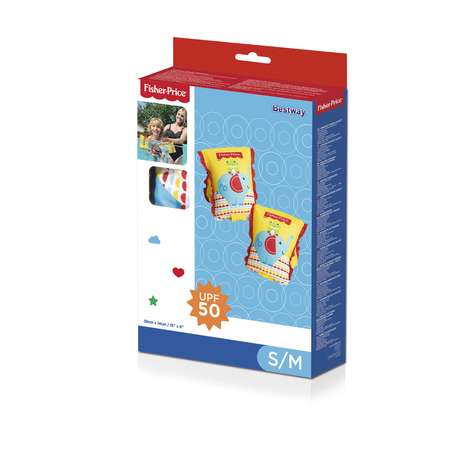 Нарукавники Bestway Fisher Price M/L 93525