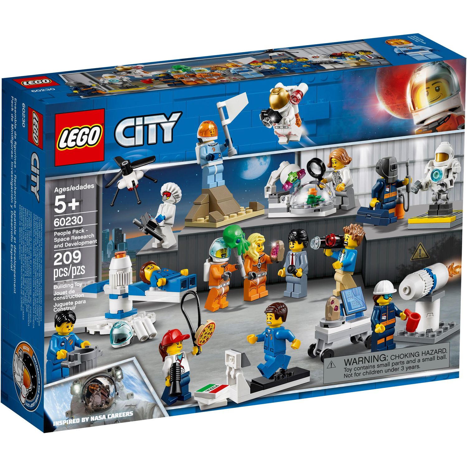 Конструктор LEGO City Исследования космоса 60230 - фото 1