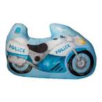 Подушка Умные сны полиция мотоцикл blue