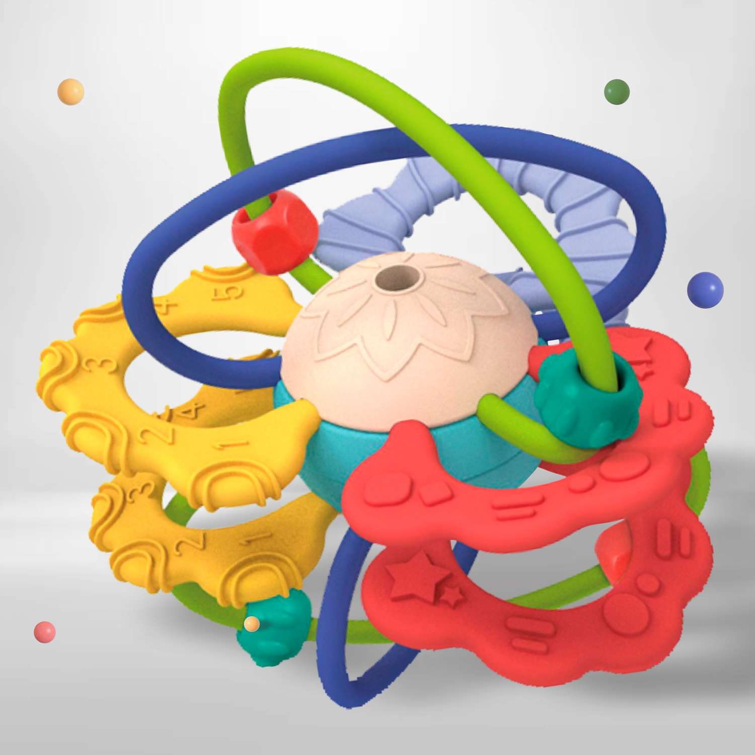 Погремушка лабиринт S+S Развивающая игрушка для малышей - фото 1