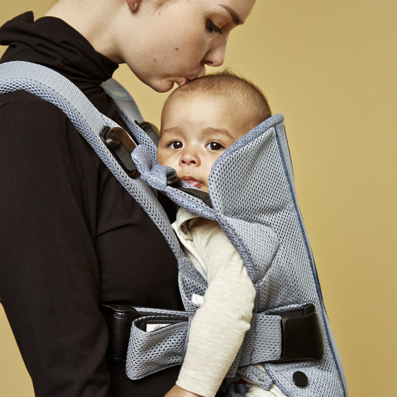 Рюкзак-переноска BabyBjorn One Mesh Тёмно-бирюзовый - фото 3