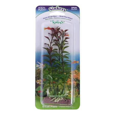 Растение PennPlax Red Blooming Ludwigia с грузом 18см P12RSH