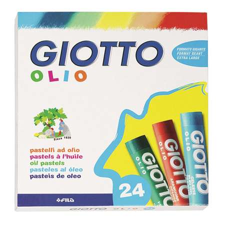 Масляная пастель GIOTTO OLIO 24 цв.