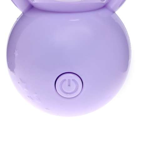 Музыкальная игрушка Zabiaka неваляшка «Милый малыш» звук цвет фиолетовый