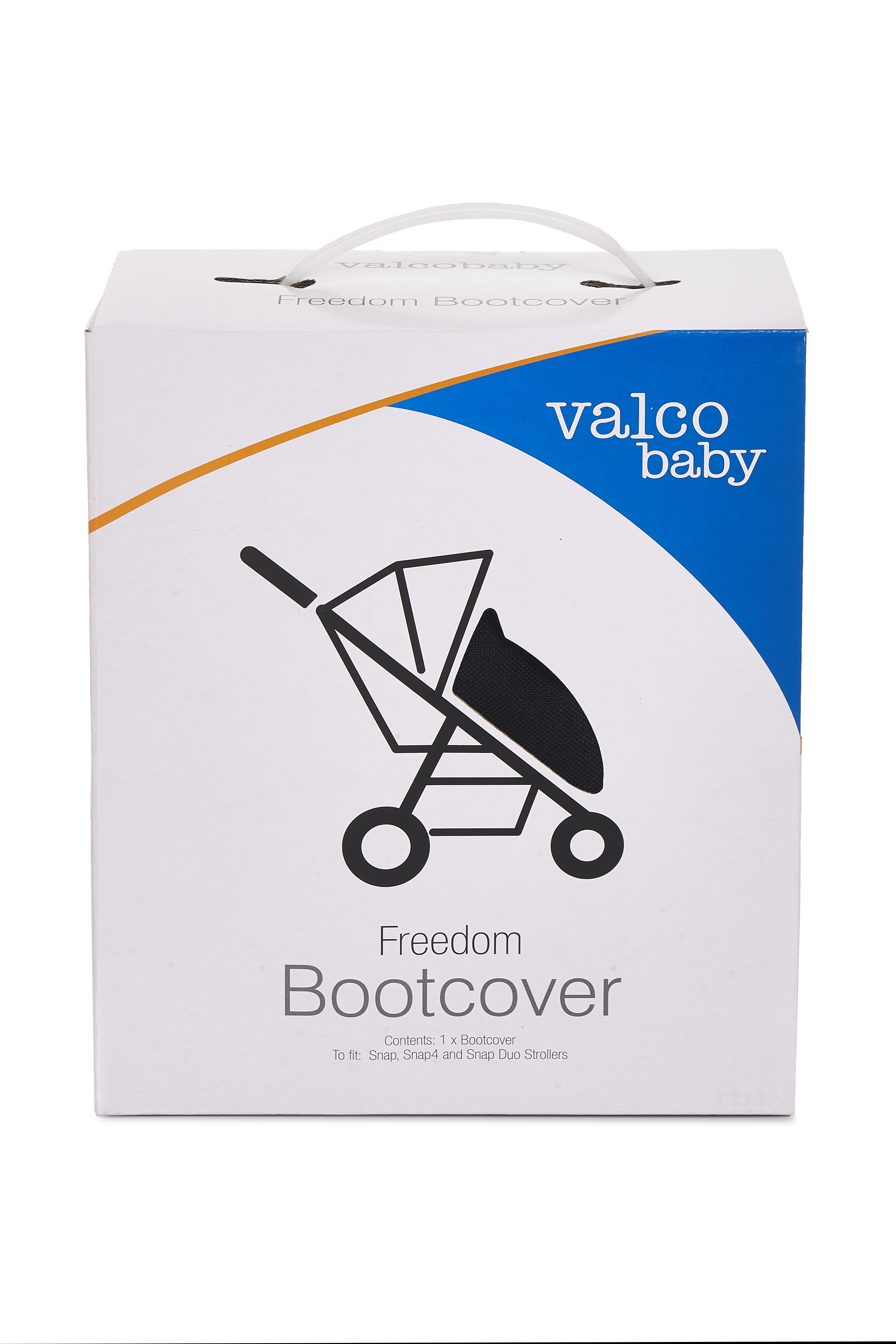 Накидка на ножки Valco baby Boot Cover Snap, Snap 4 / Coal Black 0057 - фото 2