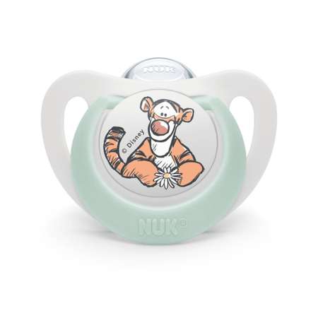 Пустышка Nuk Star Winnie силиконовая с 0-6месяцев